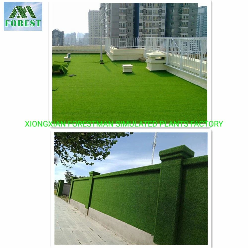 25mm Chinese Factory Decorative Landscape Fake Garden Synthetic Artificial Grass