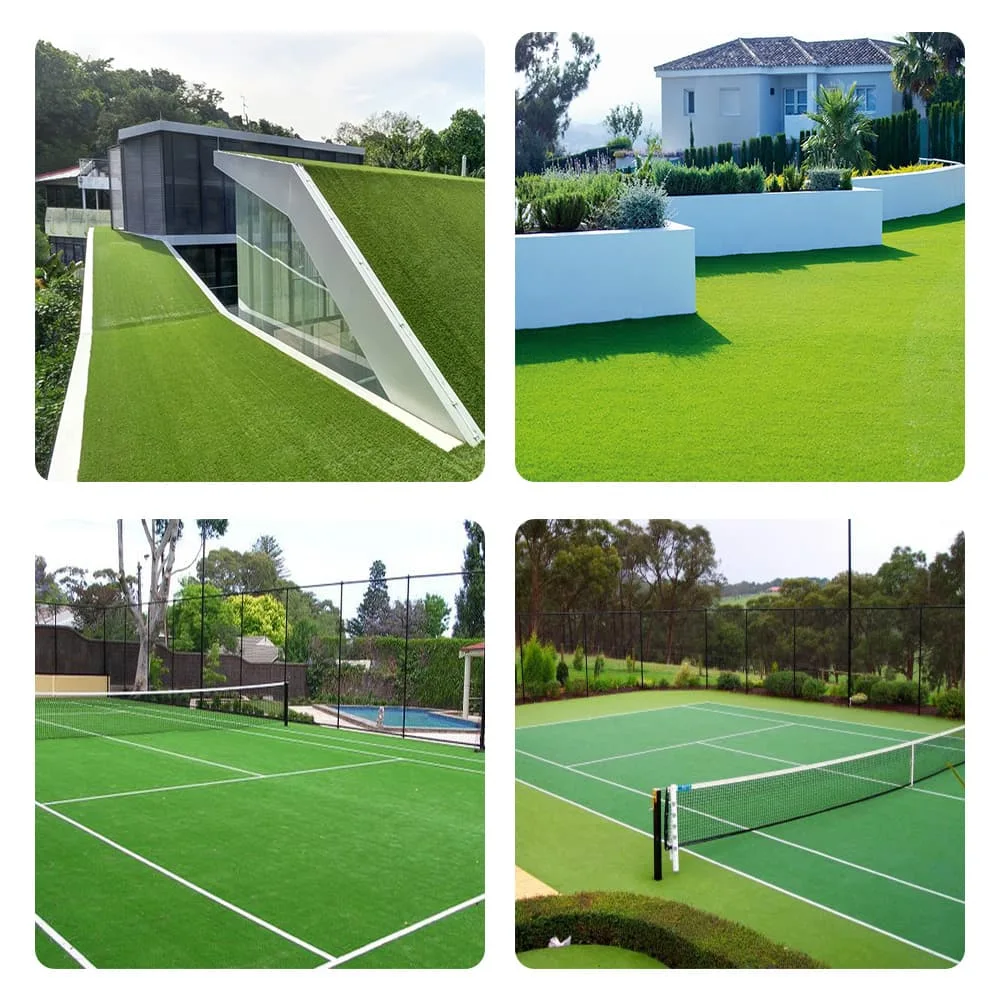 Health Protection Synthetic Grass Artificial Turf Football Grass Landscaping Beautiful Green Springy Lawn Carpet Soccer Housetop Leisure Area Courtyard Grass